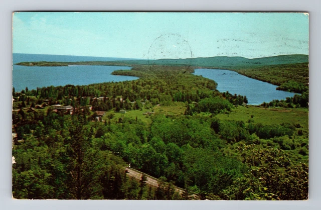 Copper Harbor MIMichigan, lake Fanny Hoe, Lake Superior c1974 Vintage Postcard