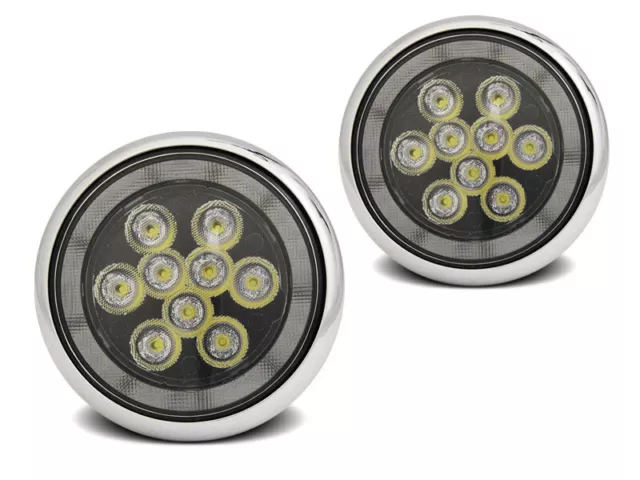 OFFERTA Fendinebbia pour Mini Cooper Universal Rally LED con Luci Diurne DRL FR