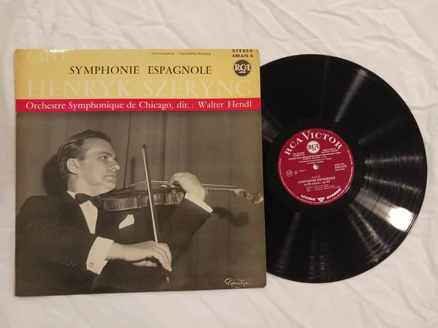 Lalo / Henryk Szeryng / Symphonie Espagnole / French Stereo Rca 1965