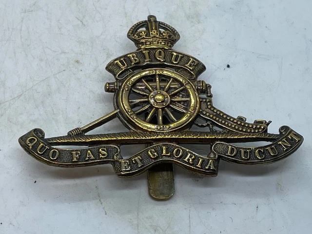 ORIGINAL WW1/ WW2 British Army Royal Artillery Cap Badge £13.51 ...