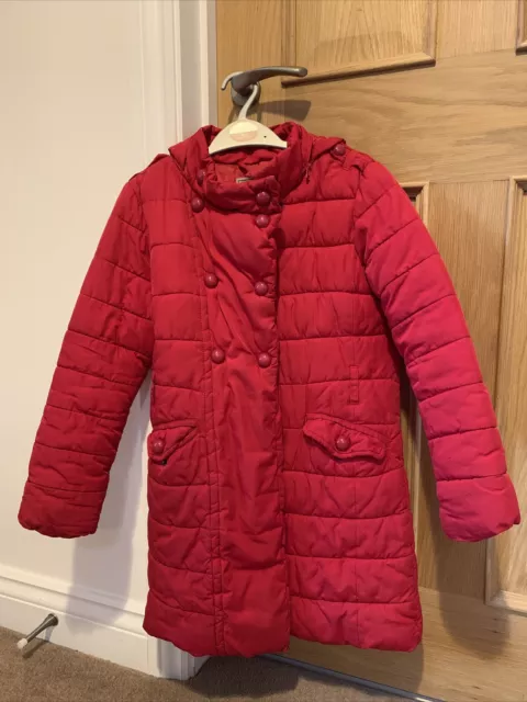 Girl’s 9-10 yrs pink winter coat from Next