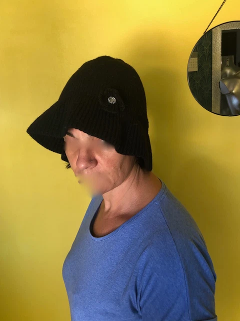 Bonnet Sonia Rykiel Noir - Taille Unique Femme - Occasion