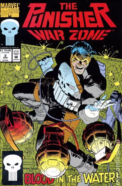 Punisher War Zone #2 VG 1992 Stock Image Low Grade