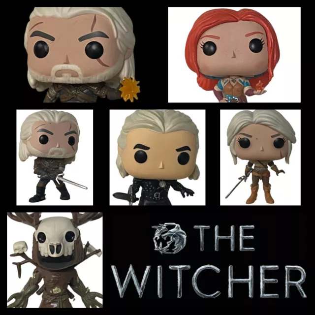 Funko Pop Games TV The Witcher Netflix Loose OOB Out of Box