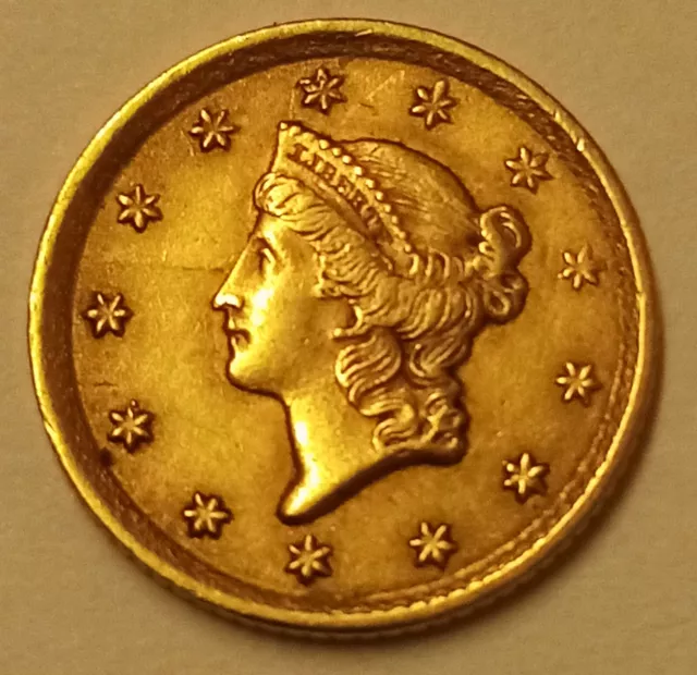 Vereingte Staaten von Amerika - 1 Dollar Liberty Head, 1852 Philadelphia GOLD