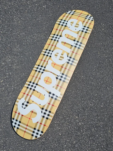 SUPREME BURBERRY SKATEBOARD $541.29 - PicClick CA