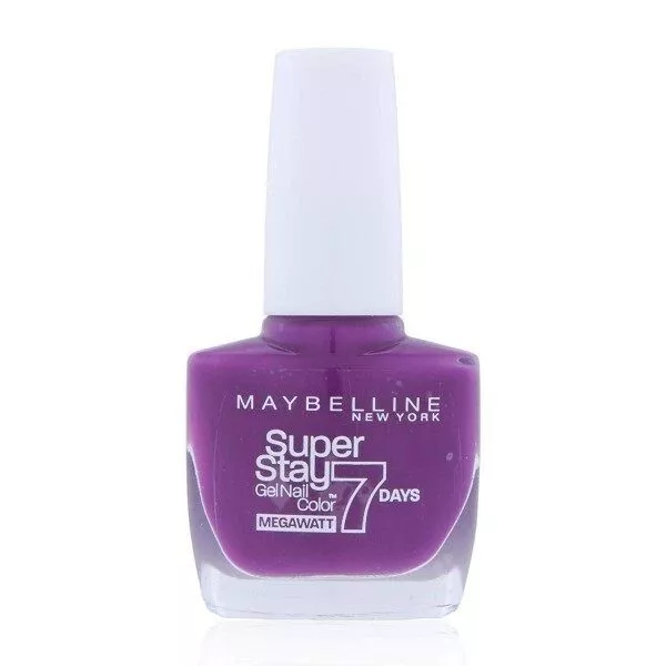 Gemey Maybelline Ongles Vernis Gel Superstay 7 Days 290 Purple Surge A 10Ml