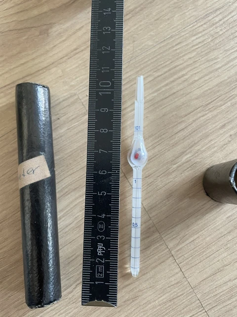Urinometer - Urometer - Altes Arztmessgeräte - vintage - antik - Mess - Meter 3