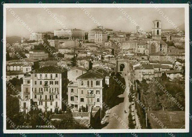 Perugia Città ABRASA Foto FG cartolina KV7123