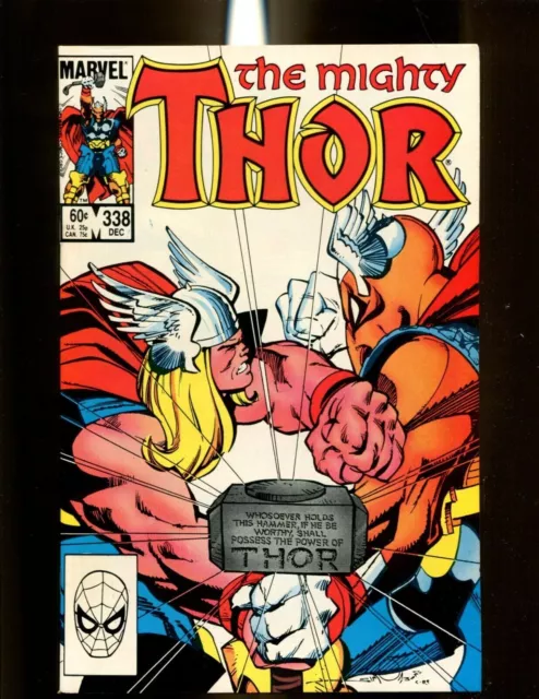 Thor #338 (Marvel 1983) 2nd Appearance and Origin of Beta Ray Bill -- NM/MT 9.8