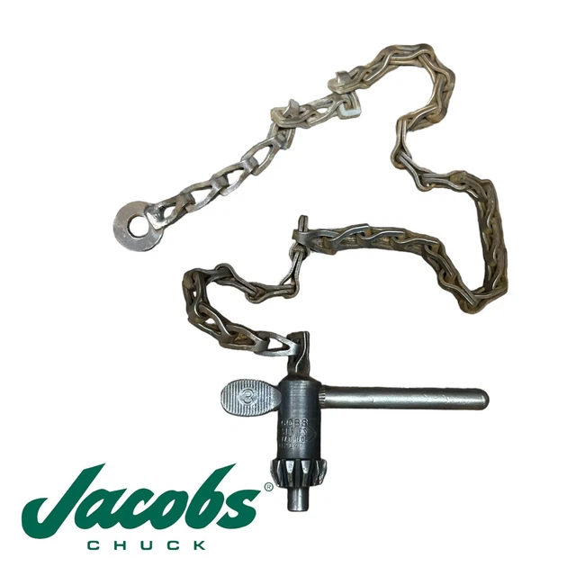 Jacobs K3 Chuck Key used on 6A 34B 34-33 3A 14N 55B 56B & More ⬇️😎