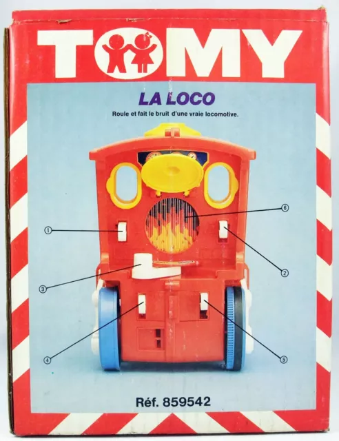 Tomy 1980 - la Loco - Jouet 1er âge Neuf en Boite 3