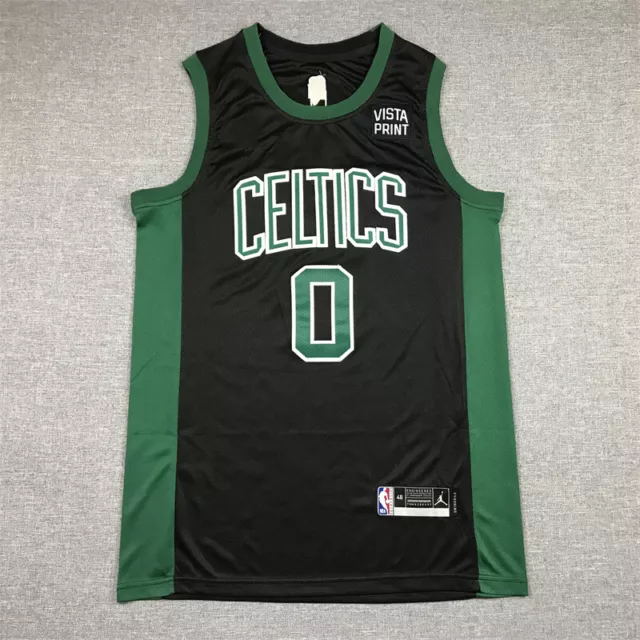 Camiseta de Baloncesto Retro Boston Celtics #0 Tatum #7 Jaylen Brown Adultos