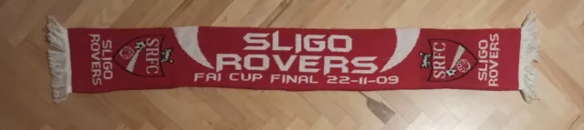 Linited Edition 2009 Cup Final Sligo Rovers FC Football Scarf Bufanda Sciarpa