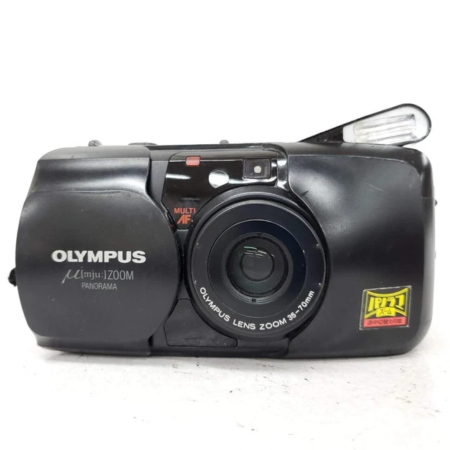 OLYMPUS Μ [MJU:] ZOOM F0627-127-3v Film Camera Used Easy to