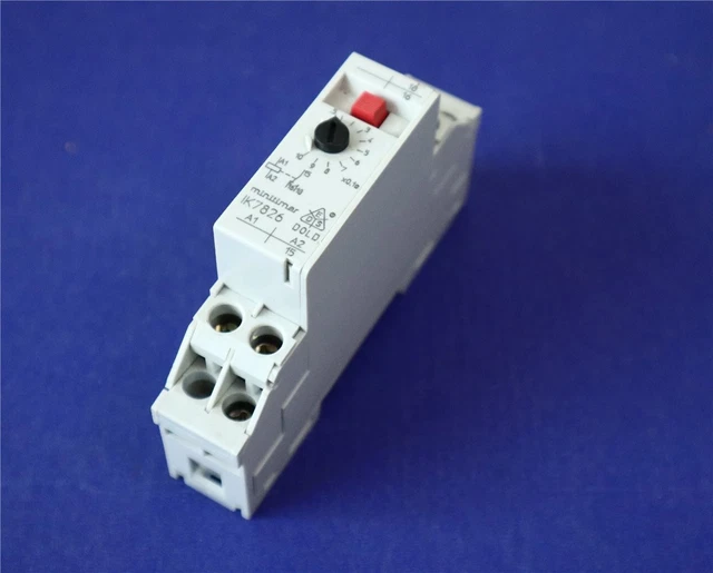 Wattive Zeitrelais AC/DC 12-240V - 10 Verzögerungsmodi 0.1s-10 Tage