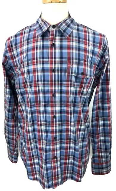 Tommy Hilfiger HERITAGE POPLIN 80's Two-Ply L/S Button-Down Shirt ~ Men's L