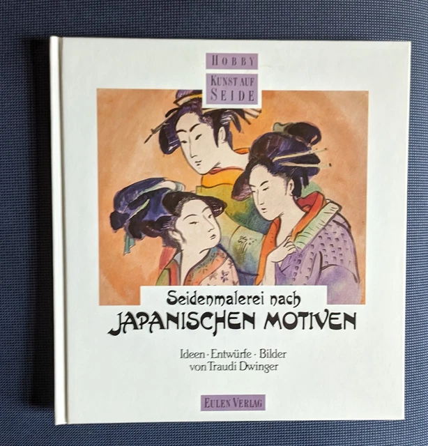 Seidenmalerei nach Japanische Motiven von Traudi Dwinger
