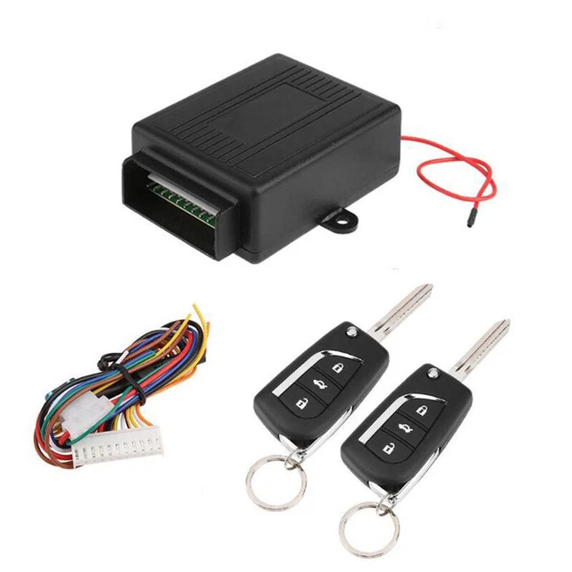 Universal 12V Auto Kit Alarm Keyless Entry System Central Door Lock