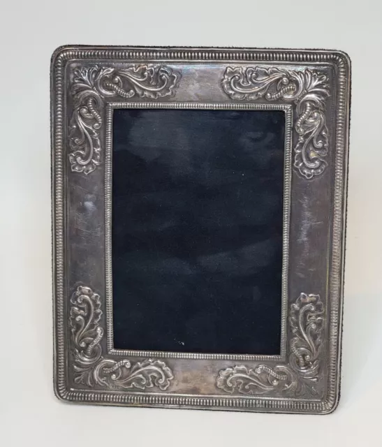 Vintage Silver 0.999 Photo Frame 4X5 ½" A Must Have Buy it B4 its Gone SHIPSFAST