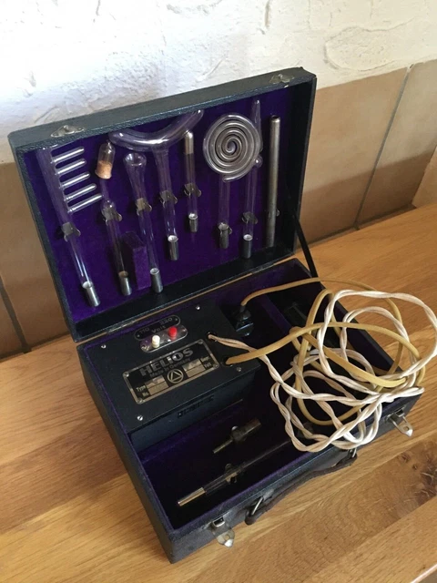 Antiker Hochfrequenz Apparat „Helios“  von 1928 4