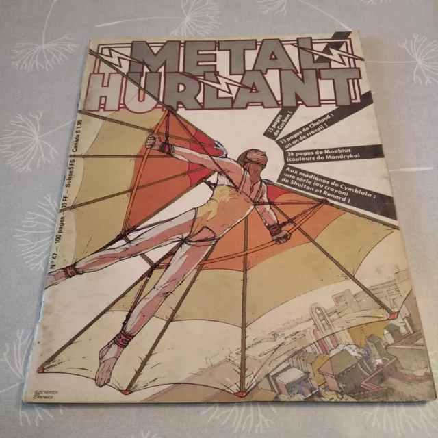 magazine BD METAL HURLANT # 47 - EO 1980 BE : CORBEN / MOEBIUS