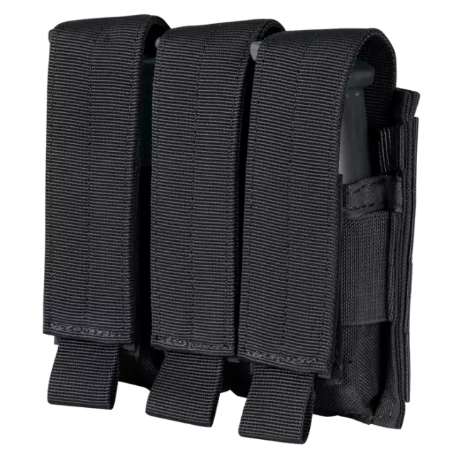 Condor Triple Pistol Mag Pouch MA52-002 Black