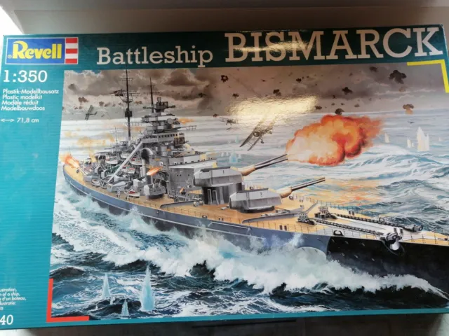 Kit revell 05040 Battleship Bismarck Scala 1/350