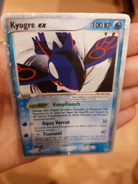 Pokemon Karte Kyogre Ex Holo #037 Promo Excellent Vintage 2006