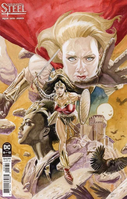 Dark Knights of Steel #8B VF/NM; DC | cardstock variant - we combine shipping