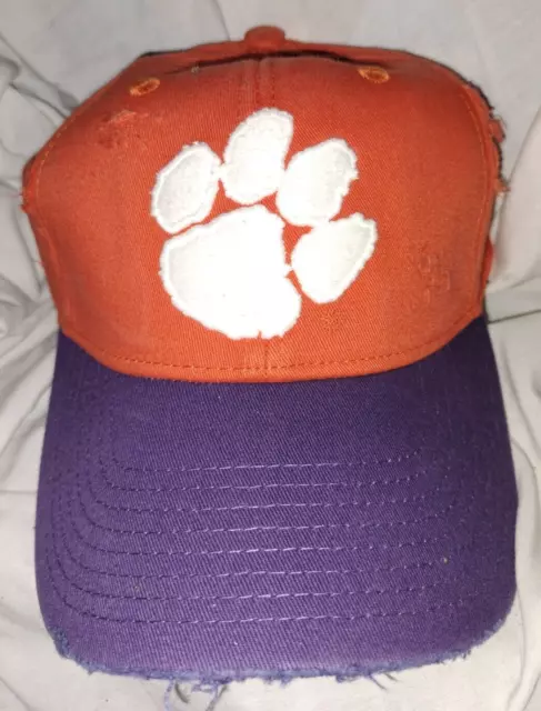 NCAA Clemson Tigers One Fit Hat Cap Top of the World Vintage