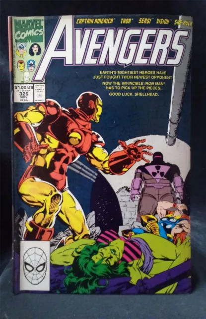 The Avengers #326 1990 Marvel Comics Comic Book