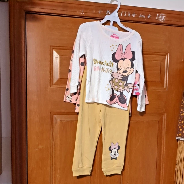 NEW 3pc DISNEY MINNIE MOUSE 2 Shirts  & Leggings  Size 3T  NWT