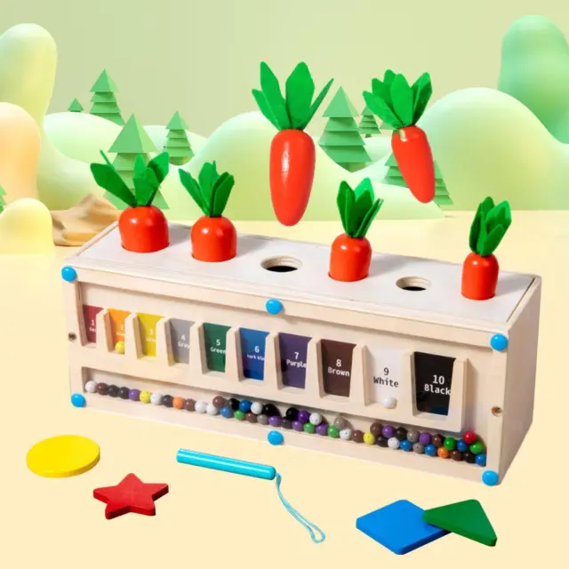 3-in-1-Montessori-Spielzeug, Feinmotorik, Vorschulaktivität, multifunktional