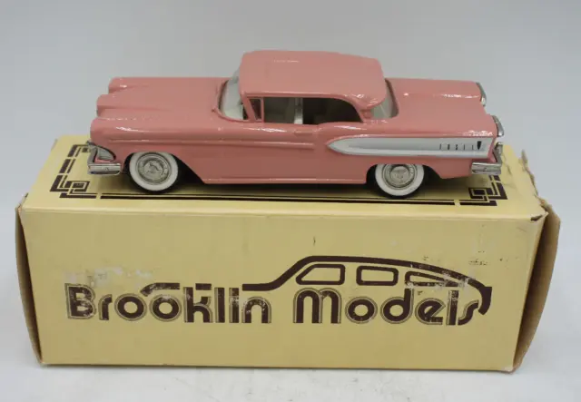 Brooklin Models 1/43rd BRK 22 1958 Edsel Citation Pink Boxed - Good Used Cond