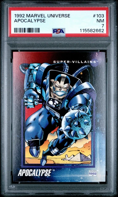 1992 MARVEL UNIVERSE #103 Apocalypse Psa 7 $1.37 - PicClick CA