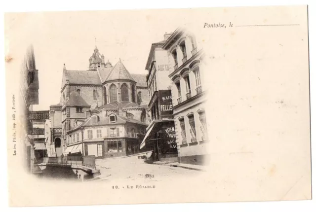 CPA 95 - PONTOISE (Val d'Oise) - 18. Le Rétable - Undivided Back