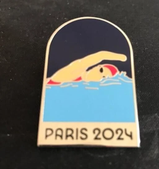 OLYMPIC 2024 Paris FREESTYLE SWIMMING DRAGO PIN 14.99 PicClick