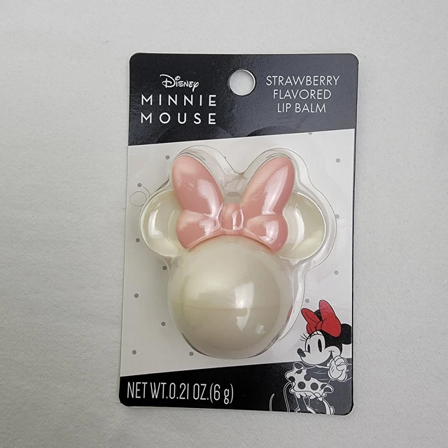 Lip Balm Strawberry Flavored Disney Minnie Mouse 0.21oz