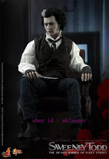 Hottoys 1/6 Mms149 Sweeney Todd: The Demon Barber Of Fleet Street Modellino