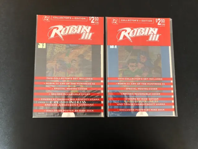 Robin III: Cry of the Huntress #2-3 Sealed High Grade 9.2 DC Comic Books B69-12