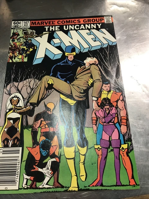 Uncanny X-men Vol 1 Issue 167 1st App New Mutants In X-Men Titles