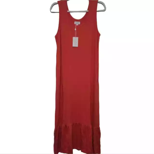 Mud Pie Alice Maxi Dress in Orange - NWT