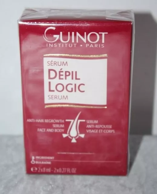 GUINOT Serum  DEPIL LOGIC Anti-Repousse Visage Corps Post épilation 2 X  8 ml