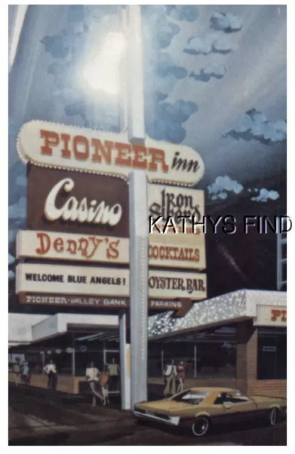 Nevada Postcard D+4018 The Pioneer Inn & Casino, Reno Nv