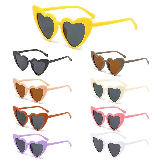 de sol corazón Gafas de sol para niños pequeños Gafas Gafas de sol para niños