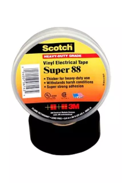 Scotch 22 Heavy-Duty Grade Extra Thick Electrical Tape