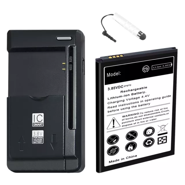 High Capacity 5080mAh Battery External Charger Stylus for AT&T LG V10 H900 Phone