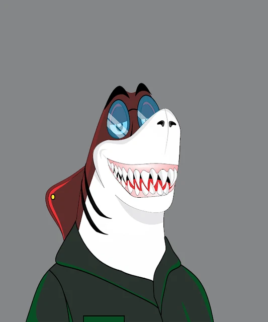Laughing Shark # 1086 Limited Edition,  Only 1,111 available! RARE!