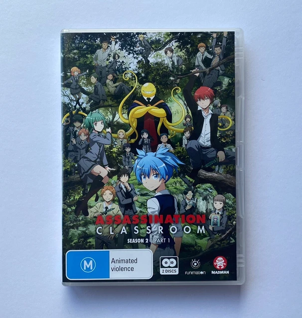 ASSASSINATION CLASSROOM SEASON Part DVD PAL R4 Japanese Anime